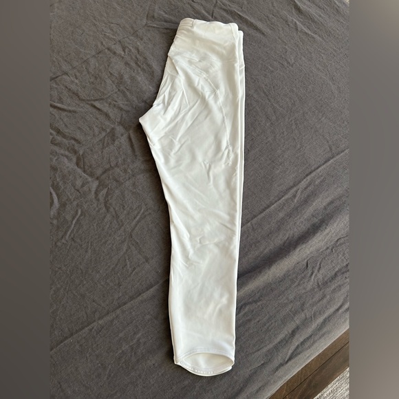 Athleta White Pacesetter 7/8 Leggings size large - Picture 2 of 5